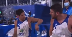 No ao vivo da Globo, Alison do vôlei de praia solta palavrão daqueles