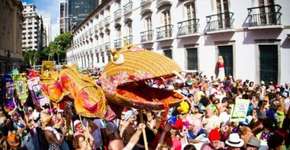 Cordão do Boitatá pela primeira vez em São Paulo