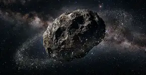 Um asteroide localizado a cerca de 300 milhões de quilômetros continha as cinco letras básicas de DNA e RNA, e a descoberta mais uma vez questiona a ideia de que a vida começou apenas na Terra