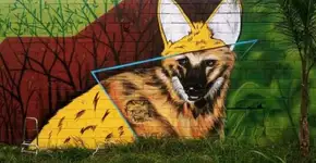 SP ganha mega grafite às margens da Marginal Pinheiros