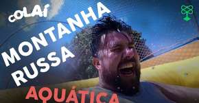 Montanha-russa aquática é sucesso em parque de Olímpia (SP) #Colaí