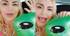 Quem é a atriz que diz se relacionar com um alienígena?