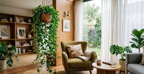 Na Tailândia, para a jiboia durar anos: o macete não é a rega diária, mas nunca deixar o sol bater direto nas folhas