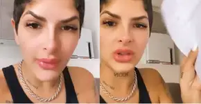 Lary Bottino tenta se explicar após testar positivo e ir para balada