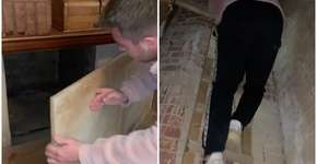 Homem encontra passagens secretas em casa de 500 anos
