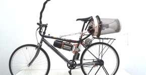 Bicicleta com purificador de ar é alternativa saudável para cidades poluídas