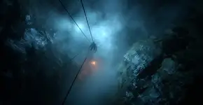 Criaturas únicas vivem em completa escuridão na Caverna Veryovkina