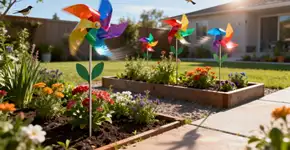 Poucas pessoas sabem: Por que é recomendável instalar moinhos de vento no jardim das casas