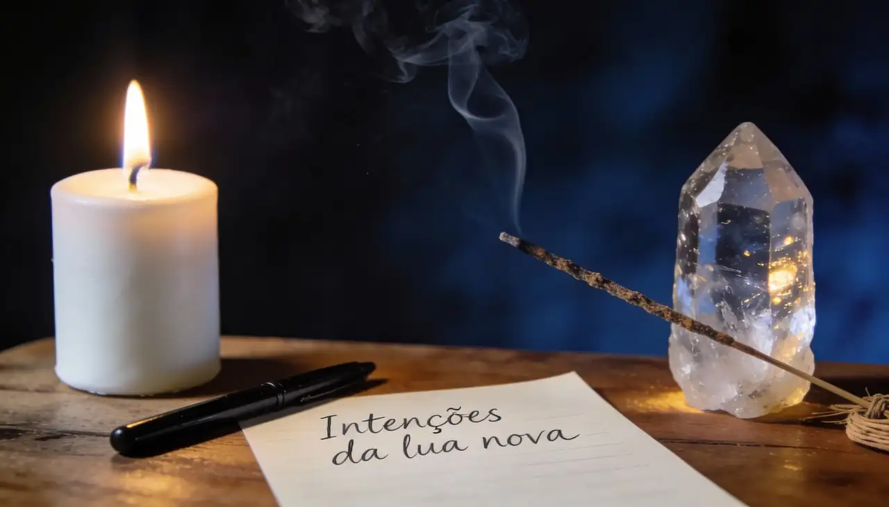 Como usar a lei da atração com a lua nova pros seus desejos se realizarem