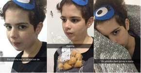 Ela mostrou no Snapchat como ter uma noite top – e arrasou