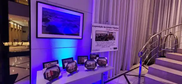 Quadros da artista Cristiane Carbone