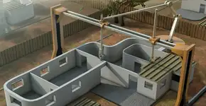 Impressoras 3D fazem construção rápida e barata