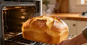 Pão caseiro macio que perfuma a casa e rende economia