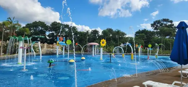 Área Baby, para bebês de 6 meses a 2 anos.