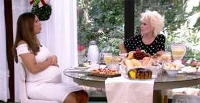 Ivete leva fora de Ana Maria e brilha com barrigão no ‘Mais Você’