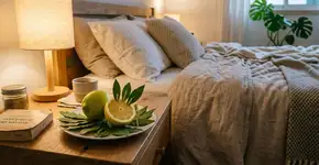 Coloque um limão com folhas de louro no seu quarto. Na manhã seguinte, você vai agradecer a si mesmo
