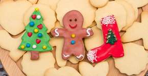 Veja como fazer biscoitos de Natal com apenas 5 ingredientes