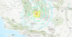 Terremoto de 6,4 graus atinge sul da Califórnia, nos EUA