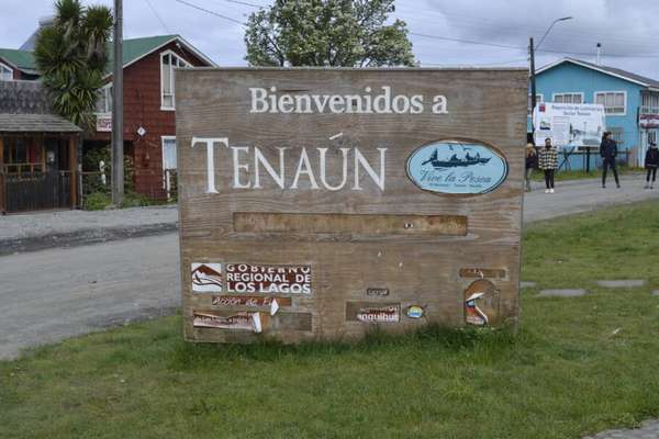 Tenaún, um dos vilarejos do arquipélago de Chiloé, na região dos Lagos chilenos