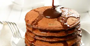 Panquecas americanas de chocolate