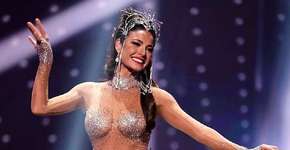 Brasileira Julia Gama fica em 2º lugar no Miss Universo