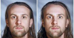 Fotógrafo prova que mudamos as expressões quando estamos nus