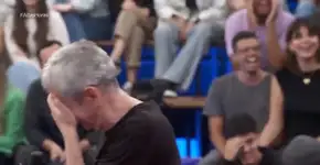 Serginho Groisman se envolve em situação embaraçosa no ‘Altas Horas’