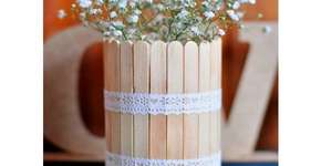 10 ideias para reaproveitar palitos de picolé na decoração