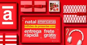 Natal Americanas traz frete grátis e descontos em milhões de presentes