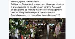 Mãe questiona falta de acessibilidade em supermercado e ganha apoio nas redes sociais