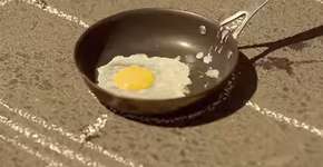 No Paraguai é possível fritar ovo e bacon no asfalto