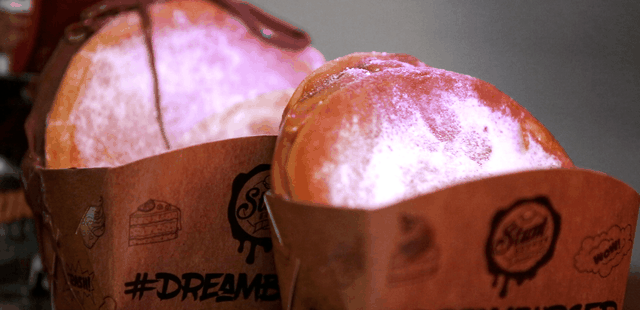 Hambúrguer doce é sensação em restaurante de São Paulo