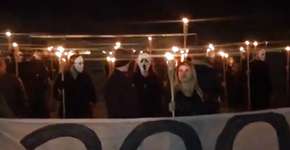 Em ato contra STF, bolsonaristas usam símbolos do nazismo e da KKK