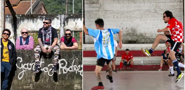 ‘Punk Gol’ tem show dos Garotos Podres