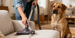 Sua sala tá com cheiro de cachorro? Essa dica resolve o problema em minutos