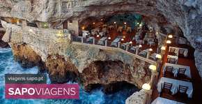 Restaurante no sul da Itália fica dentro de caverna