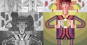 Artistas criam ilustrações em comemoração aos 20 anos do Castelo Rá-Tim-Bum