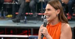 Laura Muller é surpreendida com pergunta íntima no Altas Horas