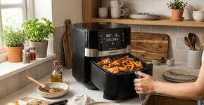 Quanto você gasta de energia para preparar uma refeição de 20 minutos na air fryer?