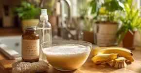 Essa mistura barata limpa metal, alimenta planta e tira cheiro ruim de vez