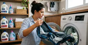 Por que você deve virar o jeans do avesso antes de bater na máquina