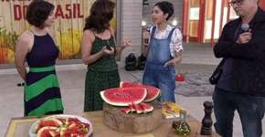 Bela Gil fala sobre polêmica da melancia grelhada em programa