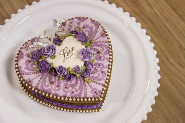 Biscoitos decorados 3D, de Julia M. Usher