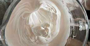 Atenção, veganos: água de cozimento de grão de bico substitui a clara de ovo