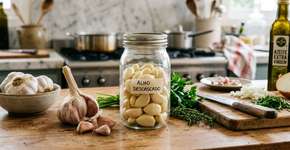 Como manter o alho fresco por mais de um mês