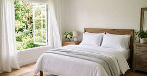 O lençol das casas francesas parece sempre novo e cheiroso por causa desse jeito de estender inovador