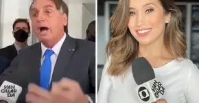 Bolsonaro admite ter perdido a paciência com repórter da Globo