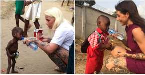 Um ano após ser resgatado, Hope vai à escola pela primeira vez