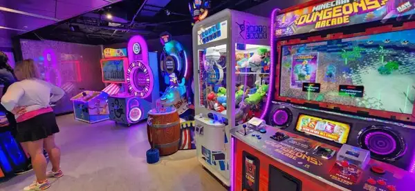 Há muitos jogos de arcade para todos os gostos
