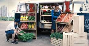Kombi itinerante vende produtos orgânicos por São Paulo